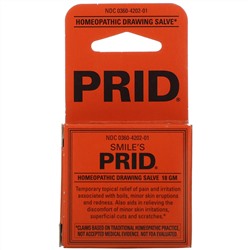 Hyland's, Smile's Prid Homeopathic Drawing Salve, 18 g
