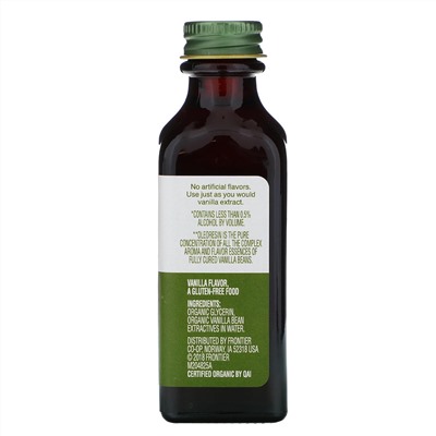 Simply Organic, Мадагаскарсая ваниль, безалкогольный ароматизатор, выращено на ферме, 2 жидких унций (59 мл)