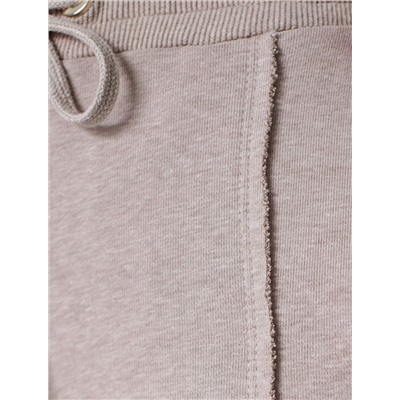 Брюки прямые из премиального футера двухнитки с эластаном