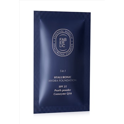 Пробник гиалуронового увлажняющего тонального крема-ухода 5 в 1 Hyaluronic Makeup