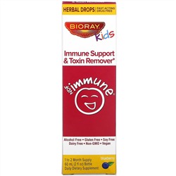Bioray, Kids, Immune Support & Toxin Remover, Blueberry Flavor, 2 fl oz (60 ml)