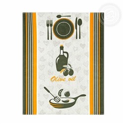 К-т полотенец "Готовим дома" 50*60 см. - 3 шт. рогожка хлопок 100%