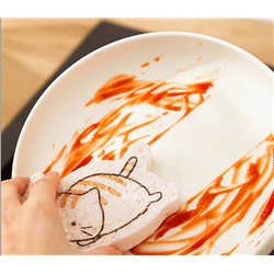 Многофункциональная волшебная губка кухни, сжатый спонж из древесной целлюлозы