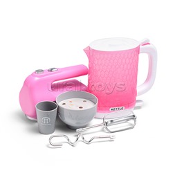 Бытовая техника "Электрический чайник с миксером" в коробке