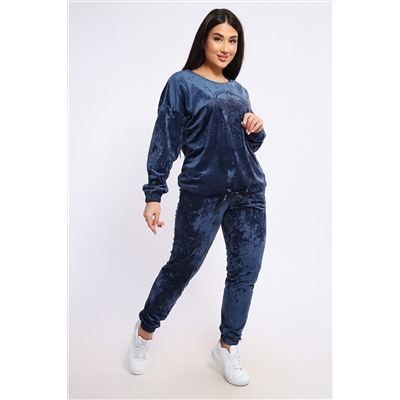 Костюм с брюками велюровый 635П НАТАЛИ, 1225347