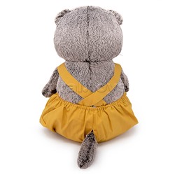 Кот Басик в полукомбинезоне с бантом