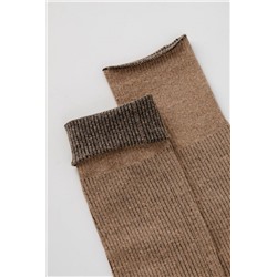 Гольфы женские Ретро (набор 2 пары) (Светло-коричневый)