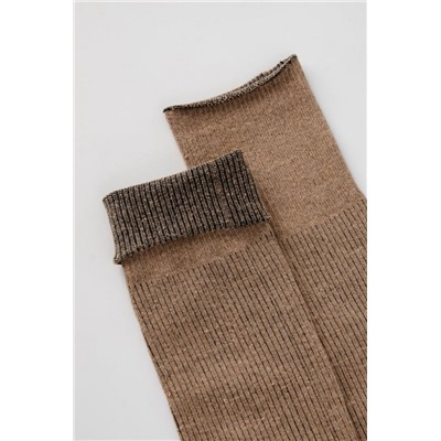 Гольфы женские Ретро (набор 2 пары) (Светло-коричневый)