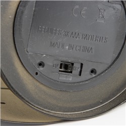 Фигурка светящаяся RISALUX «Вечерний город», LED-ночник, 3×ААА, чёрный, 10.8×19.5×20 см