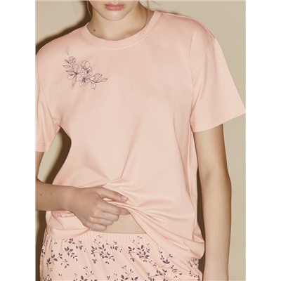 Omsa Пижама OmD 0235D FIORITO Пижама жен. (Футболка + шорты), СО