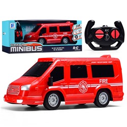 Машина "Пожарная служба" р/у, 27 MHz, в коробке