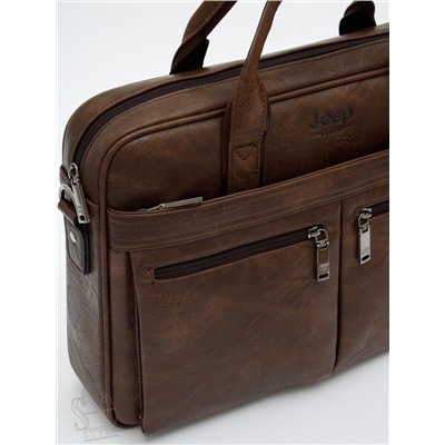 Портфель мужской 1795-01 coffee Jeep