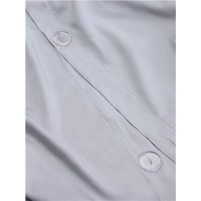 Пододеяльник 1.5-спальный SL Home, 150×220 см, светло-серый, модал