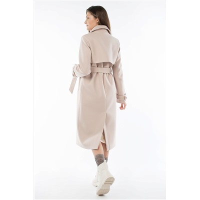 01-10880 Пальто женское демисезонное (пояс)