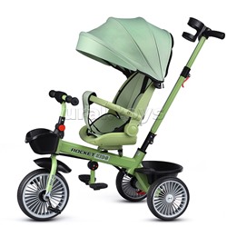 Велосипед 3-х колесный, зеленый