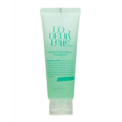 LODEURLETTE Очищающий гель для раздраженной кожи лица / In England Colorfit Powdery Breez Cleansing Gel, 150 мл