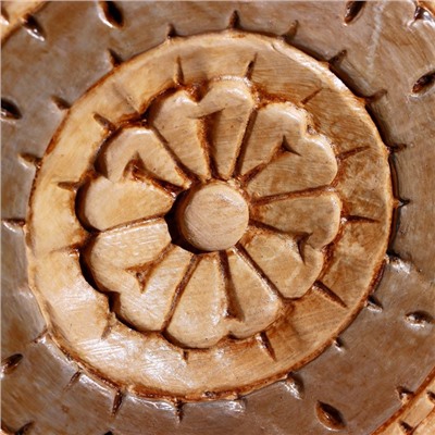 Декор на подставке «Круг», 30×9×42 см, дерево албезия