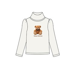 Водолазка трикотажная для девочек