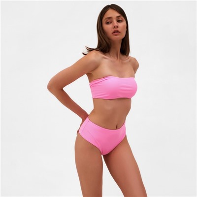 Плавки купальные бразильяны женские MINAKU, размер 44, розовый