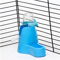 Комплекс для грызунов с кормушкой и поилкой 60 мл, голубой