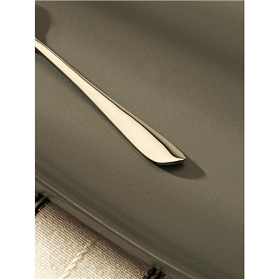 Ложка кофейная Magistro «Эми», длина 12.5 см, нержавеющая сталь, серебристая