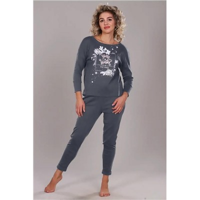 Пижама ТК 268 сер (Серый, графит)
