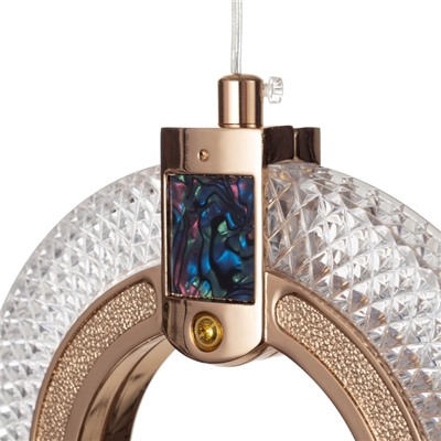 Светильник BayerLux «Олими» 1хLED 18 Вт золото 18×2×20-210 см