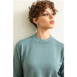 Джемпер жен BeGood AW23WK156 серая мята