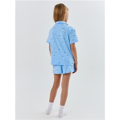 КОМПЛЕКТ ДЛЯ ДЕВОЧЕК (РУБАШКА, ШОРТЫ) 567745