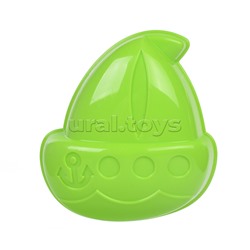 Песочный набор № 117 (совок 19 см, грабли 19см, 2 формочки)