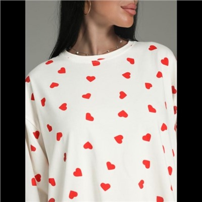 Лонгслив Ванда (Сердца)