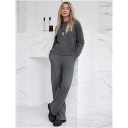 Прямые брюки из пряжи с кашемиром