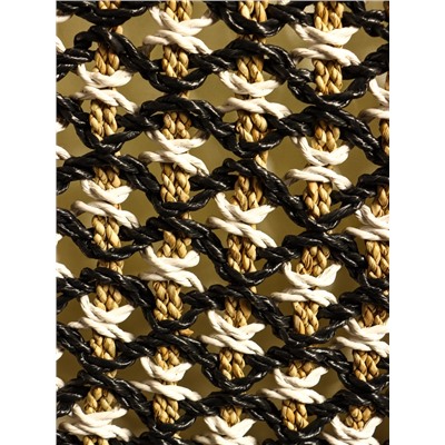 Сумка плетёная «София», из сиграсса, 40×17×44 см
