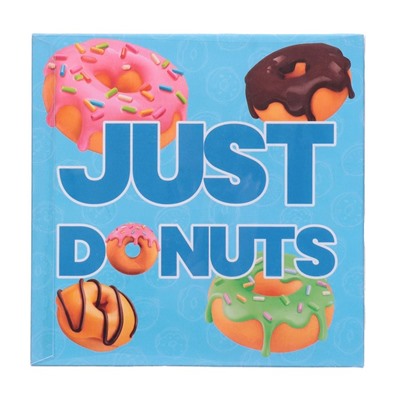 Набор бомбочек для ванн Just donats 4 шт. по 60 г