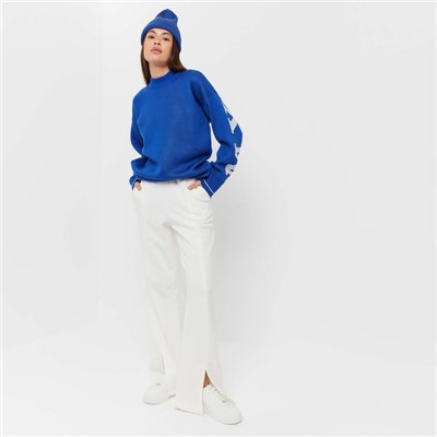 Джемпер женский MIST Knitwear, синий, размер 40-42