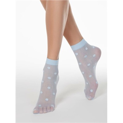 Полиамидные CONTE FANTASY 20 Носки в горошек