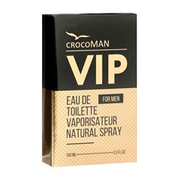 Туалетная вода мужская CrocoMAN VIP, 100 мл(по мотивам 212 VIP Men (Carolina Herrera)
