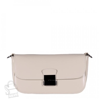 Сумка женская кожаная 56049BD milk white Baidou
