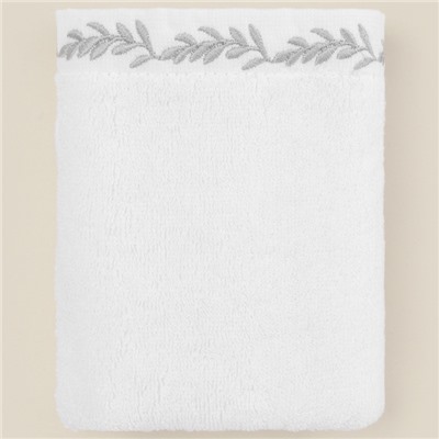 Полотенце махровое SL HOME: Floral "Блан де Блан" 90х150 см, 100% хлопок, 550 г/м2