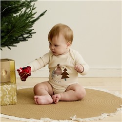 Боди детское «Крошка Я. Новогодние игрушки», рост 68-74 см