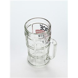 Кружка пивная стеклянная «В этой жизни приходится», 500 мл