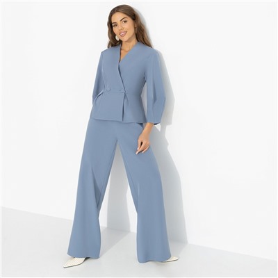 Брючный костюм дизайнерский, Уверенный ход (2 в 1)