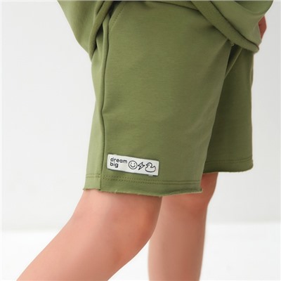 Шорты детские KAFTAN, размер 34 (122 - 128 см), хаки