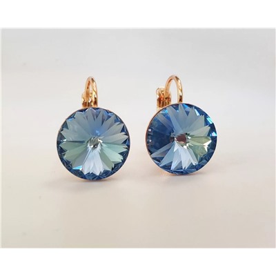 Серьги с кристаллами Swarovski