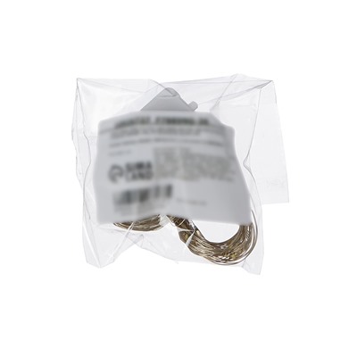 Гирлянда «Нить» 3 м, роса, IP20, серебристая нить. 30 LED, от батареек AG13×3, 3 режима, свечение белое