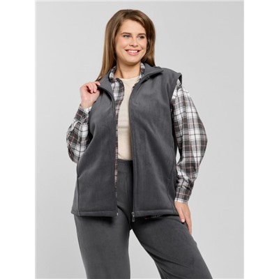 Толстовка (жилетка) Блик-3 (Графитовый)