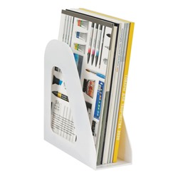 Лоток для бумаг вертикальный  90 мм Фаворит белый ЛТВ-30497 Стамм