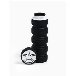 Бутылка для воды «Шины», 750 мл, складная