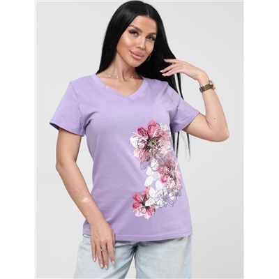 Вейгела - футболка сиреневый