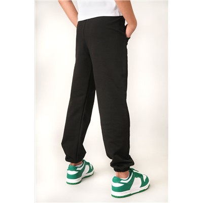 Брюки-джоггеры из футера для девочки Happyfox